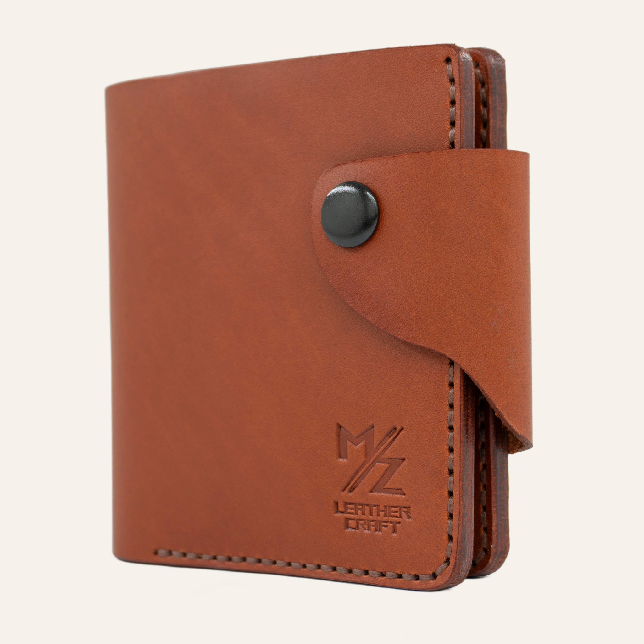 MZ Leather Craft logo baskısı - Birinci sınıf İtalyan Buttero deri