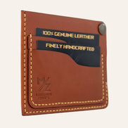 MZ Leather Craft logo baskısı - Birinci sınıf İtalyan Buttero deri