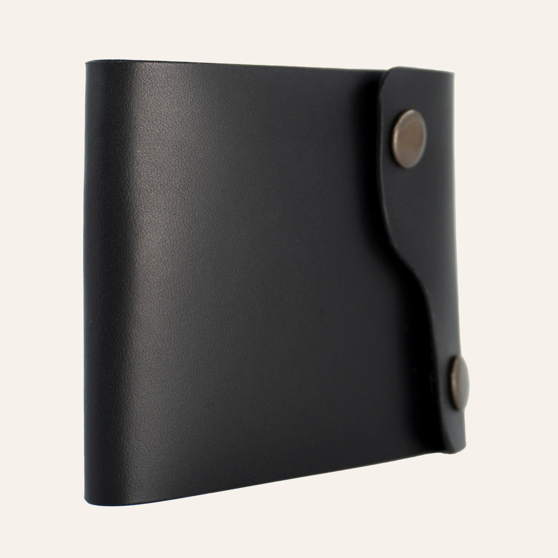 MZ Leather Craft Buttero siyah derinin kendine has patina dokusu