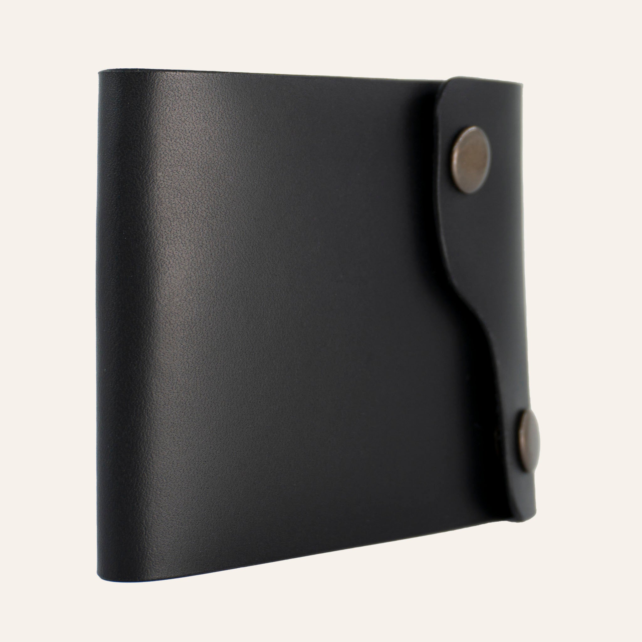 MZ Leather Craft Buttero siyah derinin kendine has patina dokusu