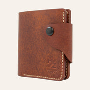 MZ Leather Craft logo baskısı - Birinci sınıf İtalyan Pueblo deri