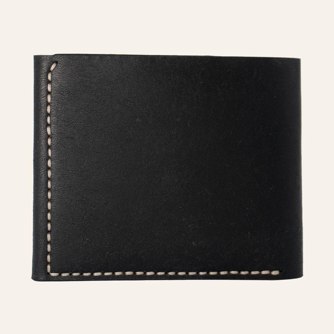 Ömürlük Saddle Stitch (el dikişi) ve dil kapak dikiş detayı - Siyah