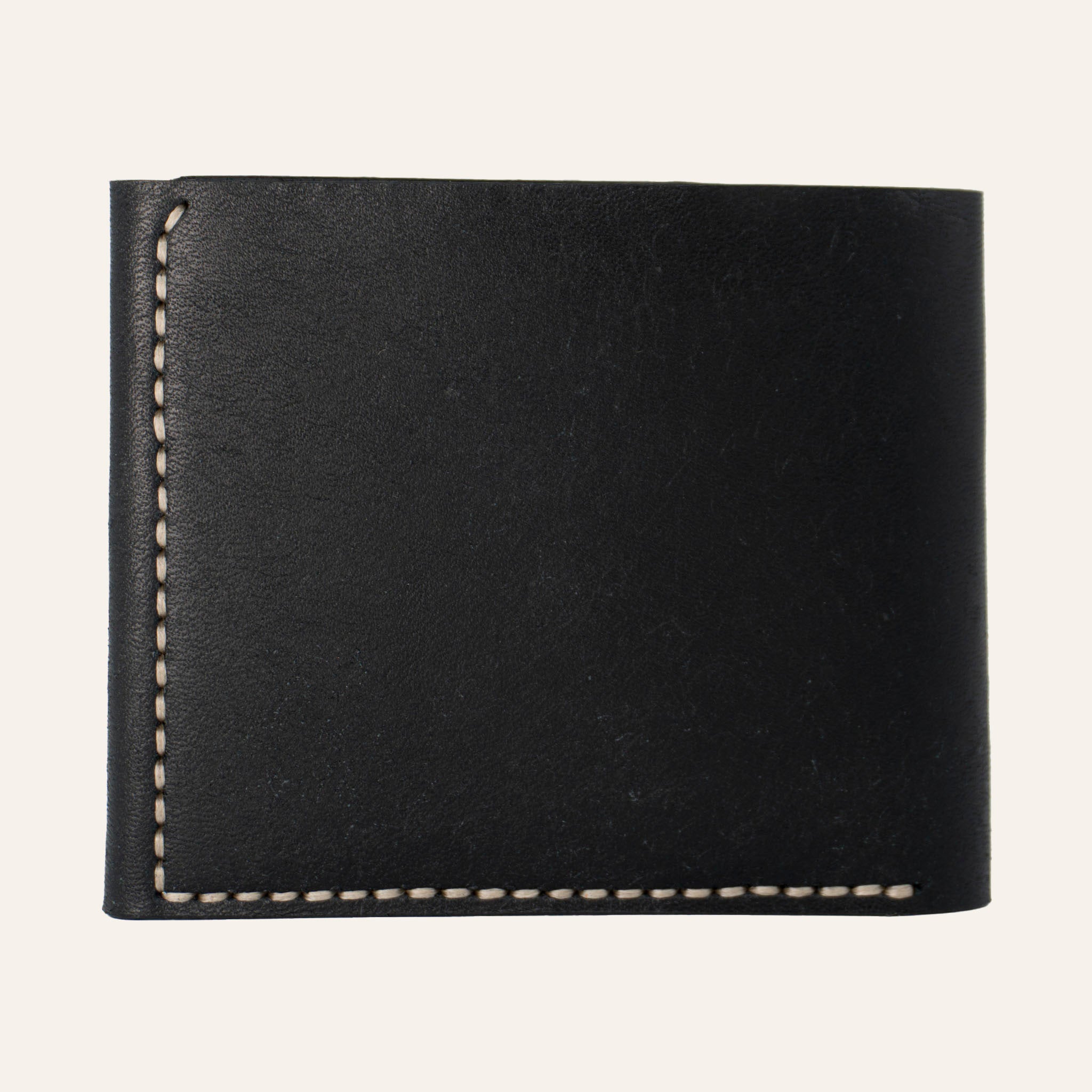 Ömürlük Saddle Stitch (el dikişi) ve dil kapak dikiş detayı - Siyah