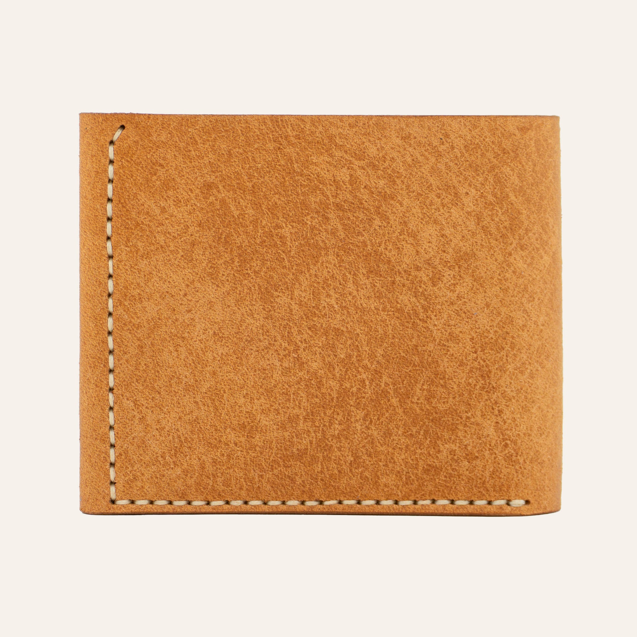 Ömürlük Saddle Stitch (el dikişi) ve dil kapak dikiş detayı - Natural